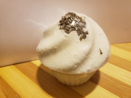 Lavender (Organic EO Cupkake Bath Bomb